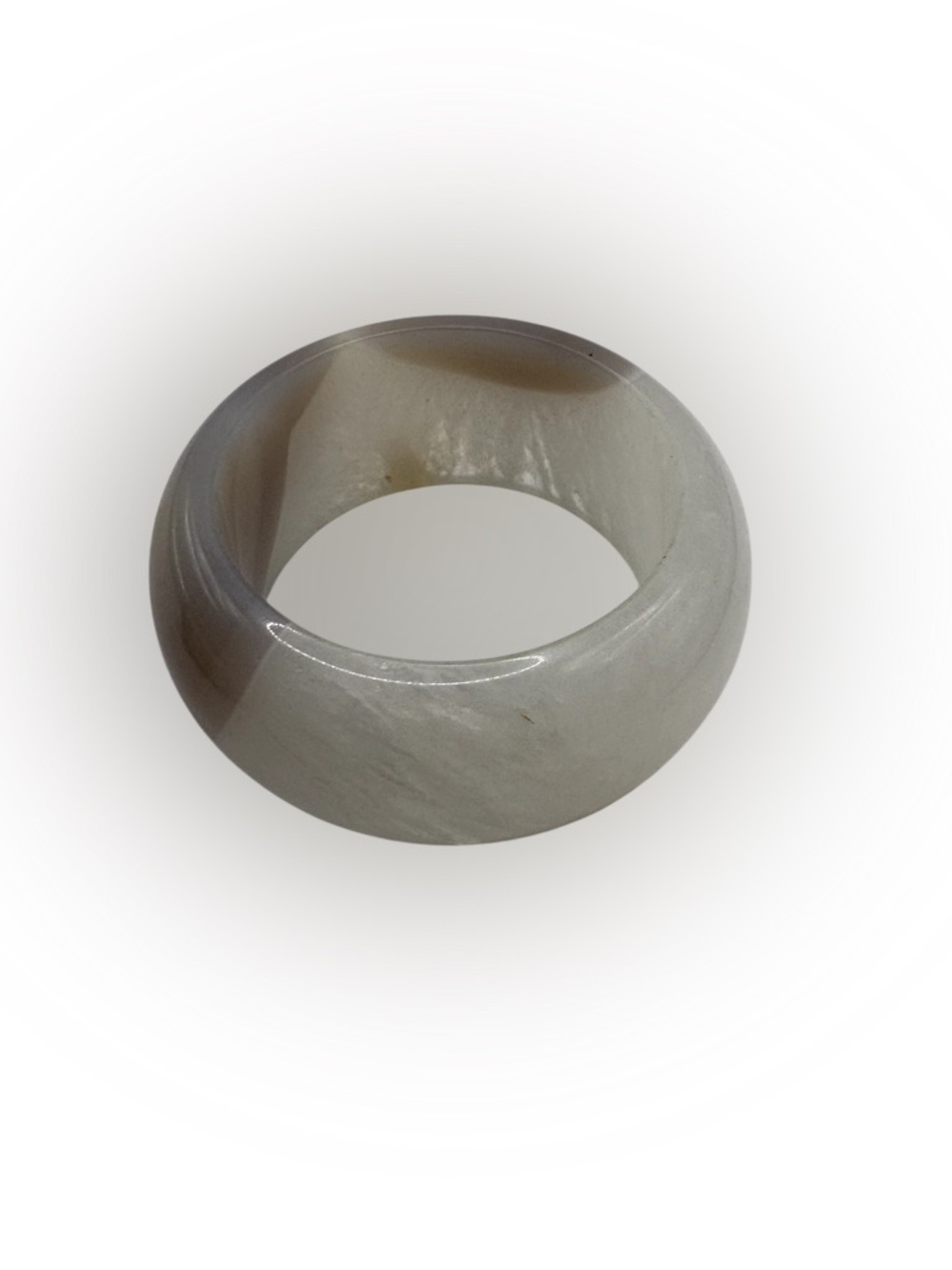 Nature Crystal Quartz Agate Bangle